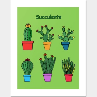 Succulents #1 Posters and Art